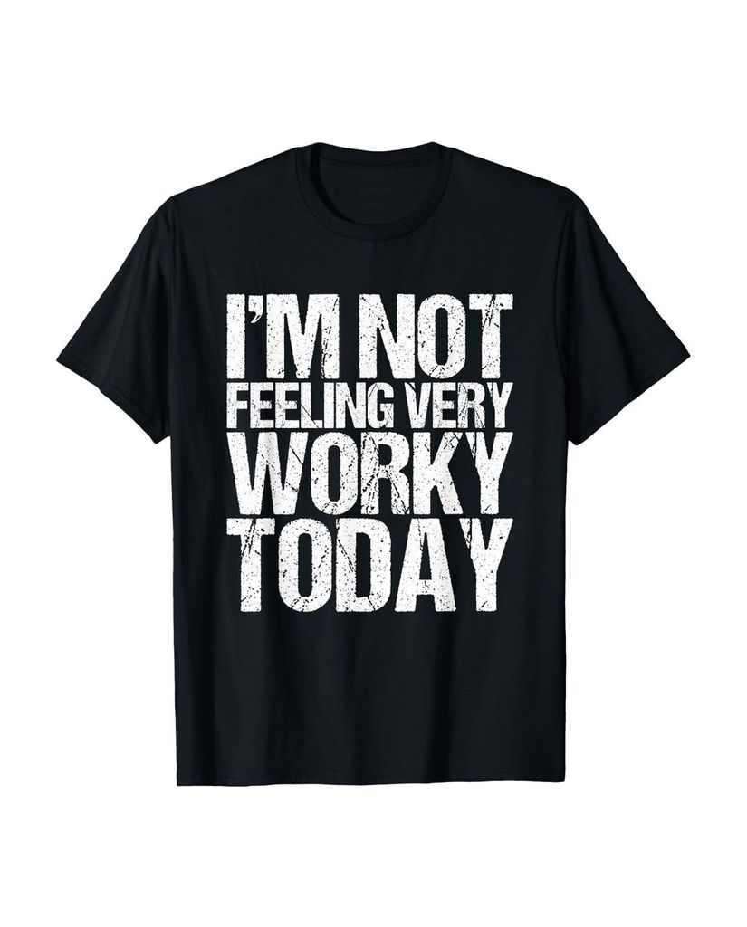 Lustiger T-Shirt „Ein interessanter Job, der heute nicht“ | lustige-tshirts.de