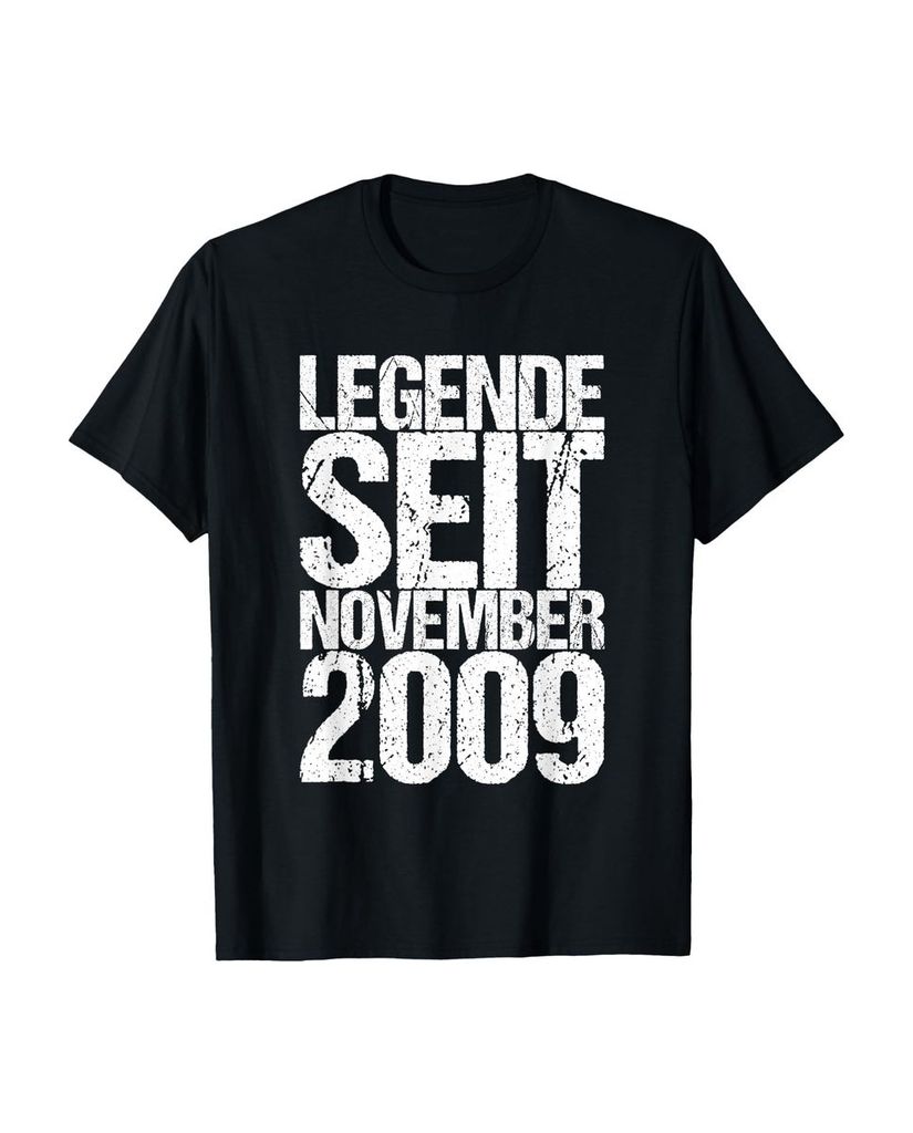 Lustiger T-Shirt „Legende Seit November 2009“ | lustige-tshirts.de