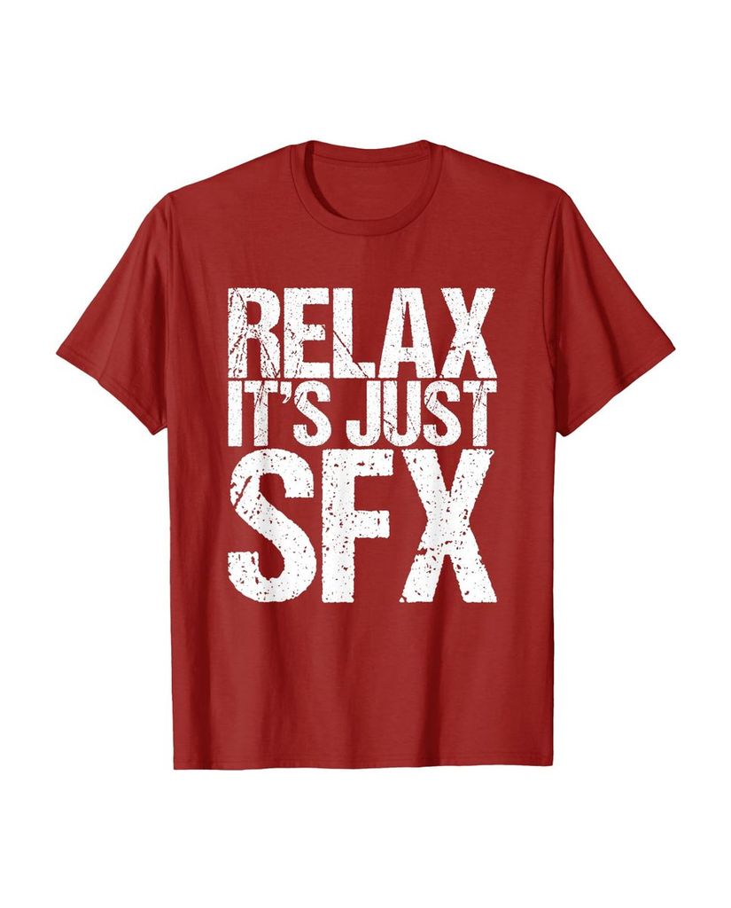 Lustiges Halloween T-Shirt „Relax It's Just Sfx“ – Ansicht 23