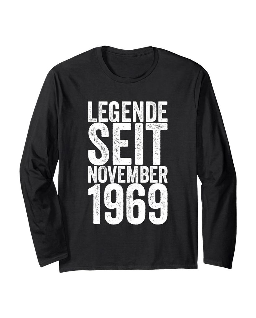 Lustiger Langarmshirt „Legende Seit November 1969“ | lustige-tshirts.de