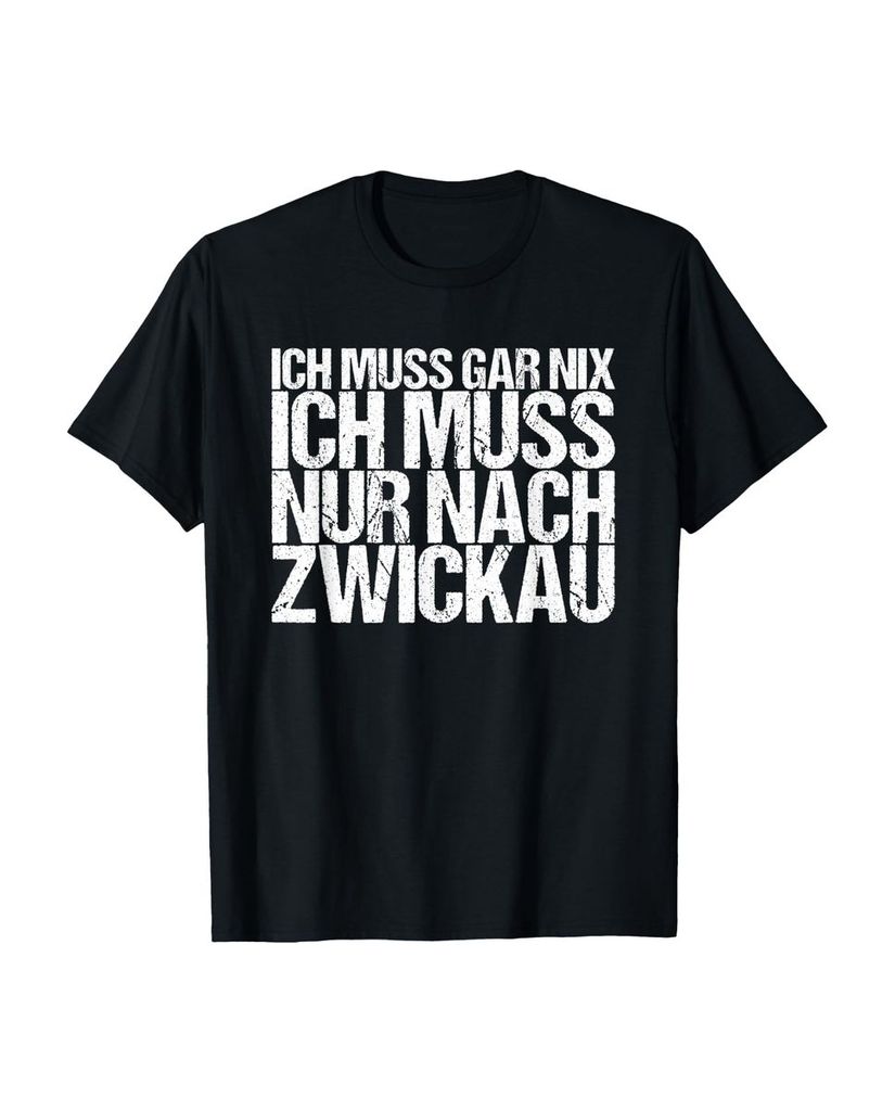 Lustiger T-Shirt „Ich Muss Gar Nix Ich Muss Nur Nach“ | lustige-tshirts.de