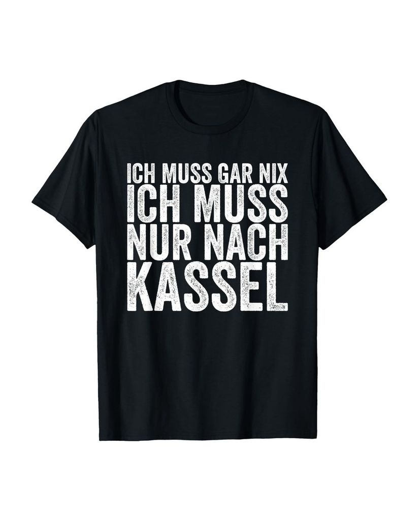 Lustiger T-Shirt „Ich Muss Gar Nix Ich Muss Nur Nach“ | lustige-tshirts.de