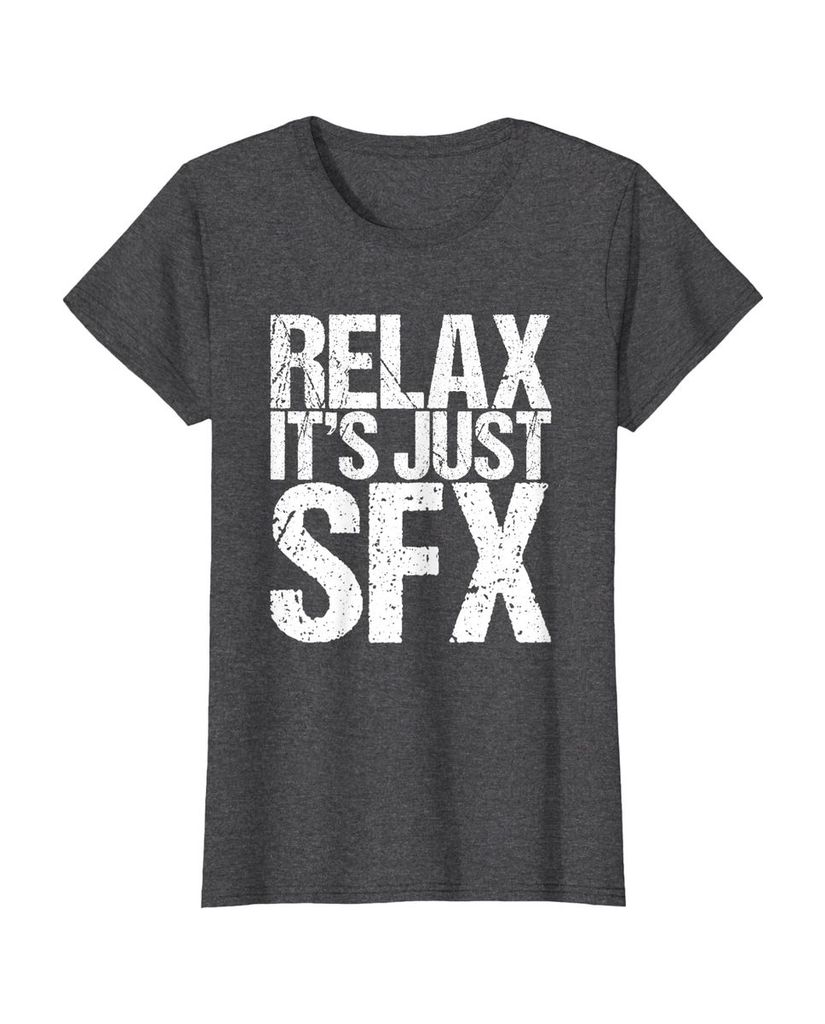 Lustiges Halloween T-Shirt „Relax It's Just Sfx“ – Ansicht 16