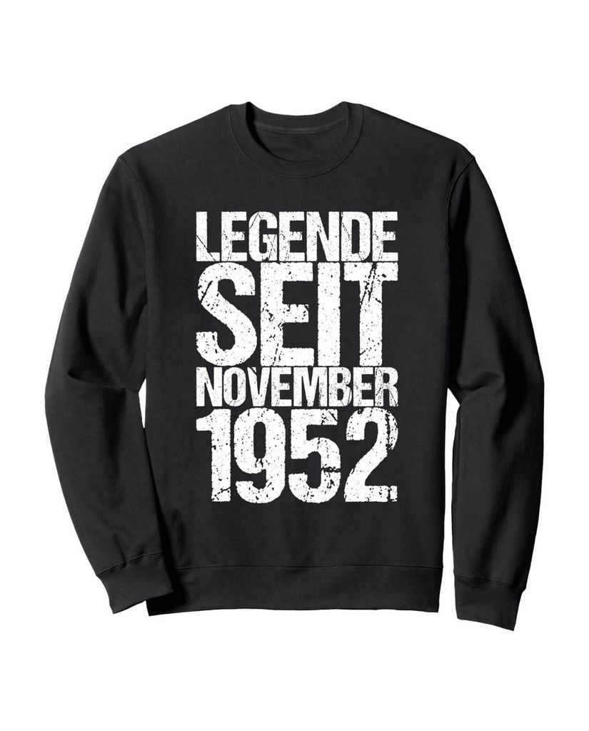 Lustiger Sweatshirt „Legende Seit November 1952“ | lustige-tshirts.de