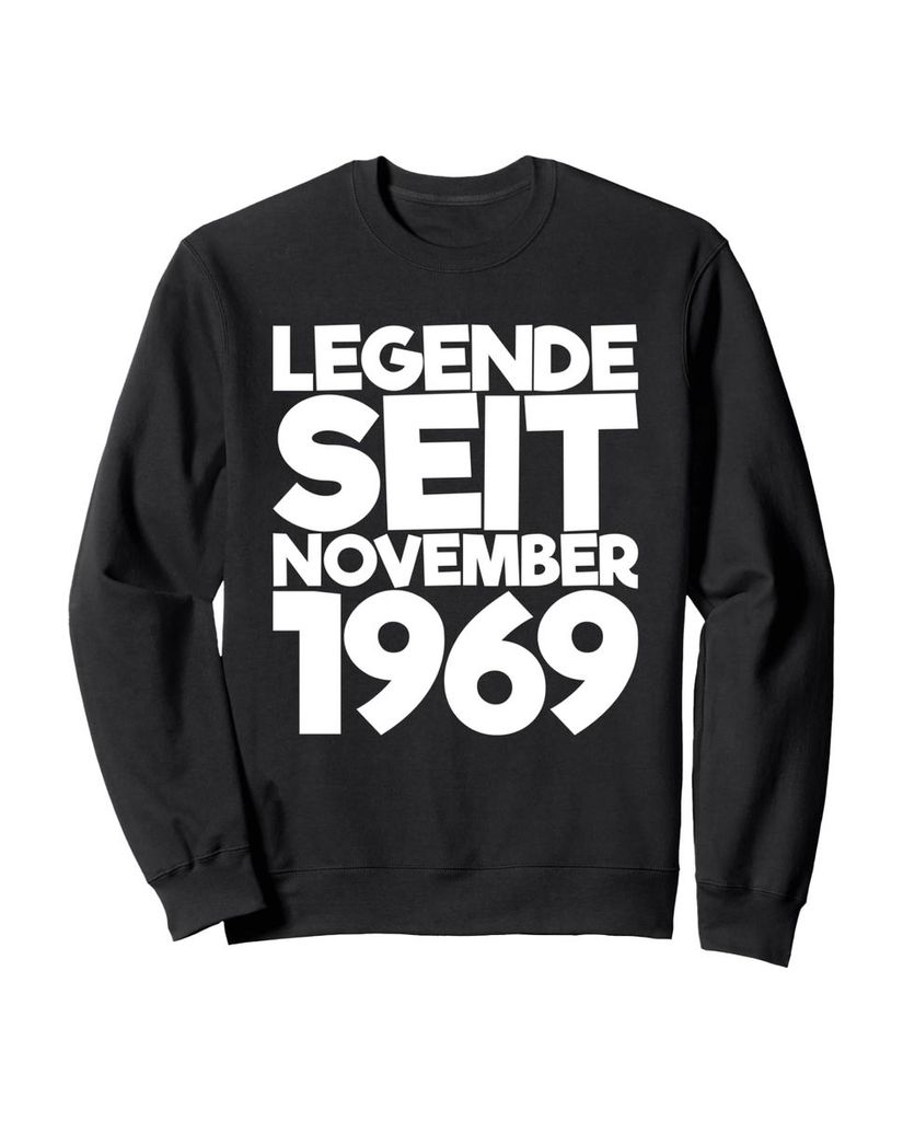 Lustiger Sweatshirt „Legende Seit November 1969“ | lustige-tshirts.de