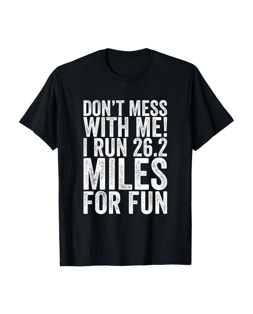 Lustiger T-Shirt „Laufzitat 26.2 Marathon Lustige Läufer“ | lustige-tshirts.de