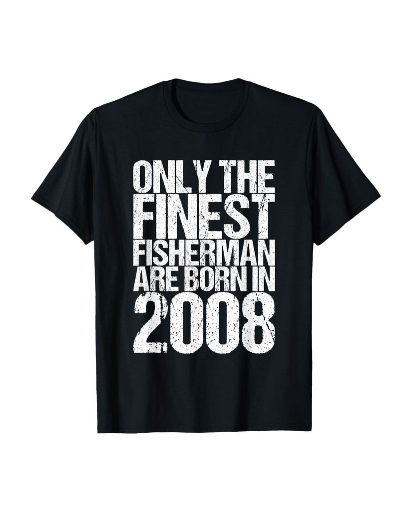 Lustiger T-Shirt „13 Jahre 2008 Funny Fishing 13.“ | lustige-tshirts.de