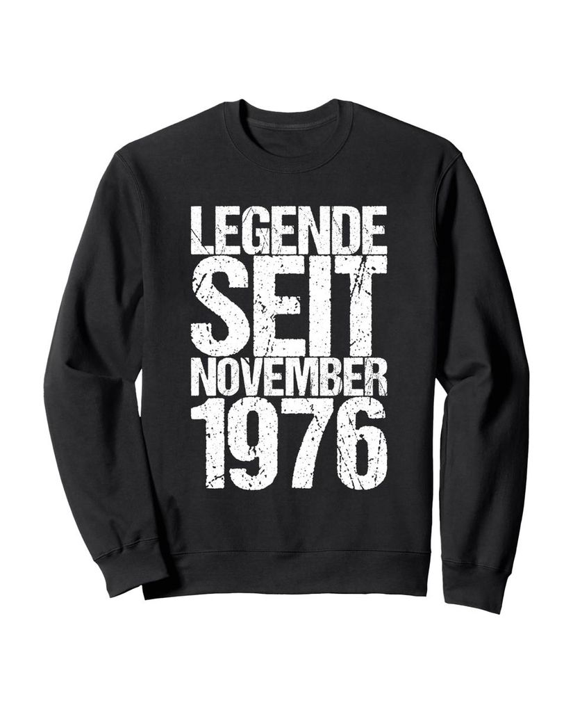 Lustiger Sweatshirt „Legende Seit November 1976“ | lustige-tshirts.de