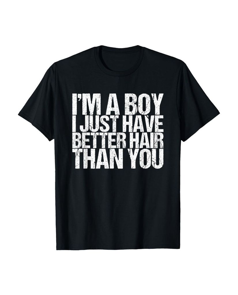 Lustiger T-Shirt „Ich bin ein Junge Ich habe einfach“ | lustige-tshirts.de