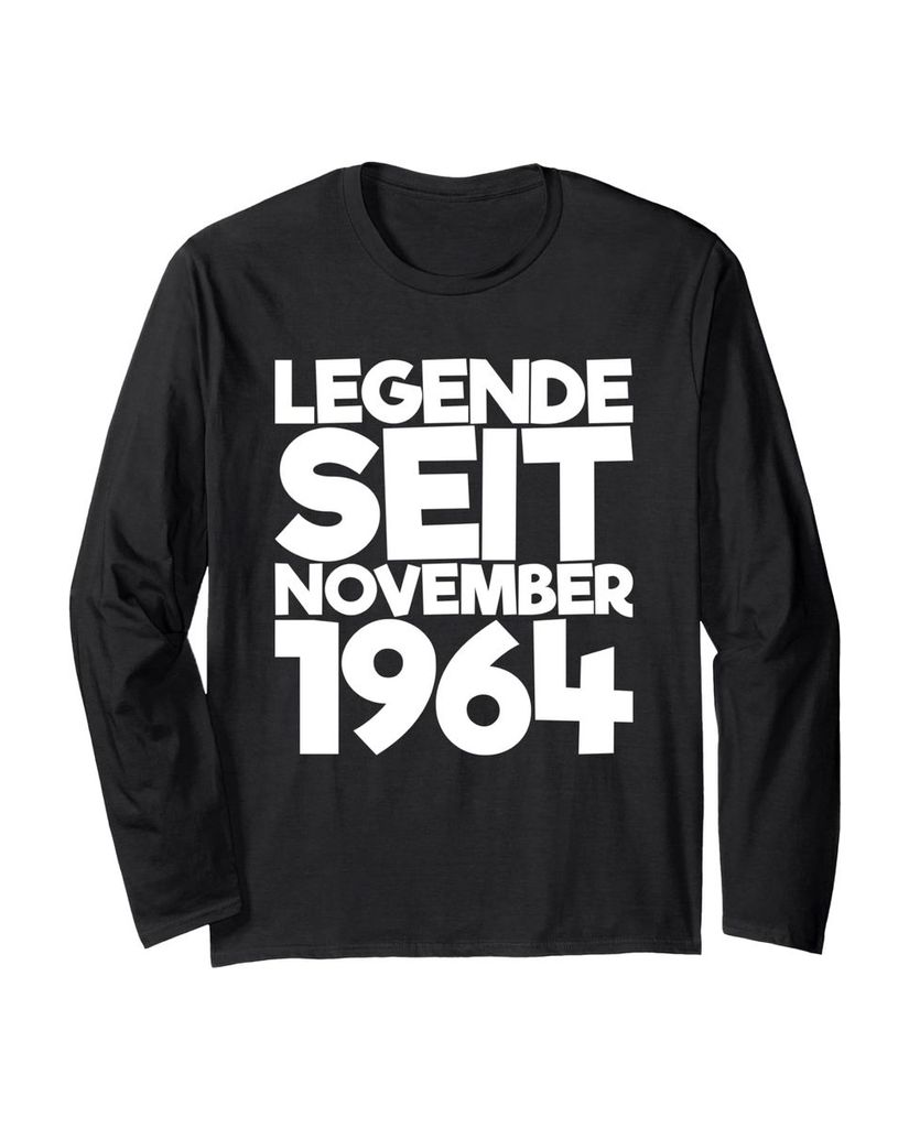 Lustiger Langarmshirt „Legende Seit November 1964“ | lustige-tshirts.de