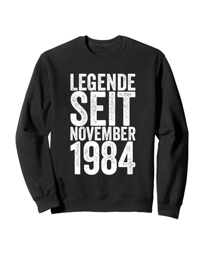 Lustiger Sweatshirt „Legende Seit November 1984“ | lustige-tshirts.de