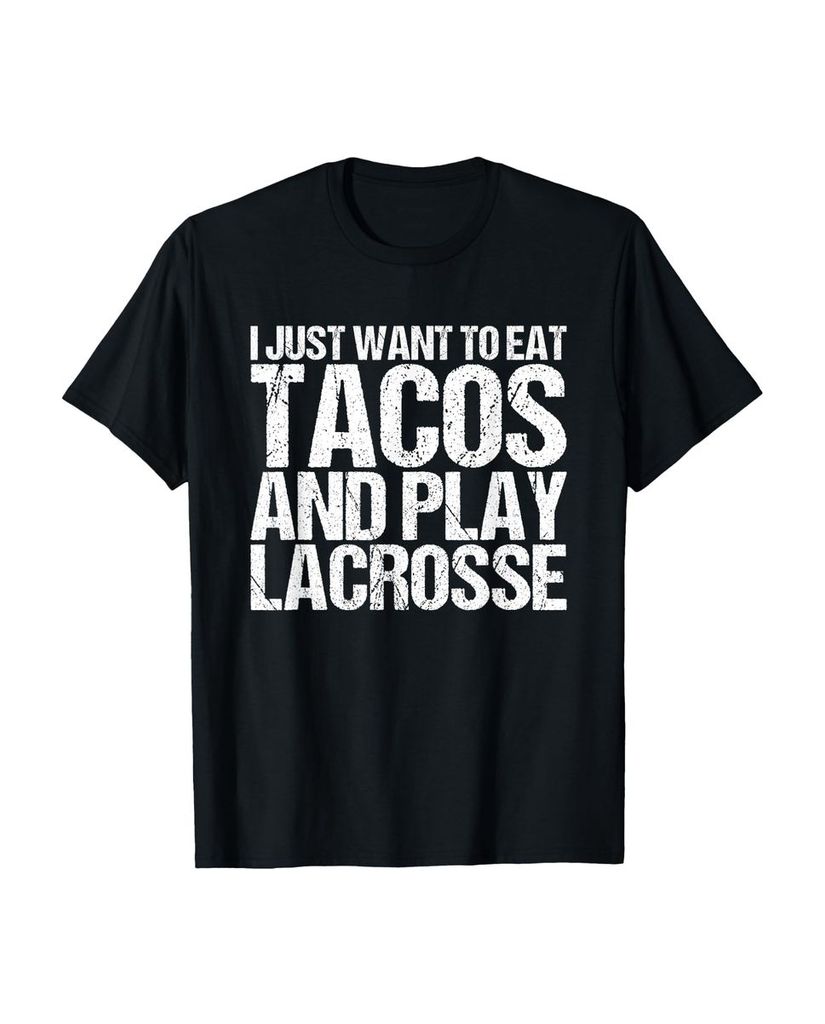 Lustiger T-Shirt „Ich will einfach nur Tacos essen und“ | lustige-tshirts.de