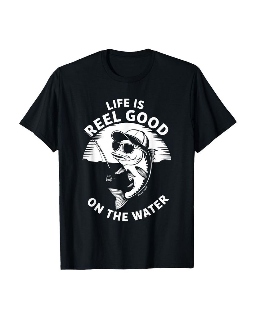 Lustiger T-Shirt „Das Leben auf dem Wasser ist wirklich“ | lustige-tshirts.de