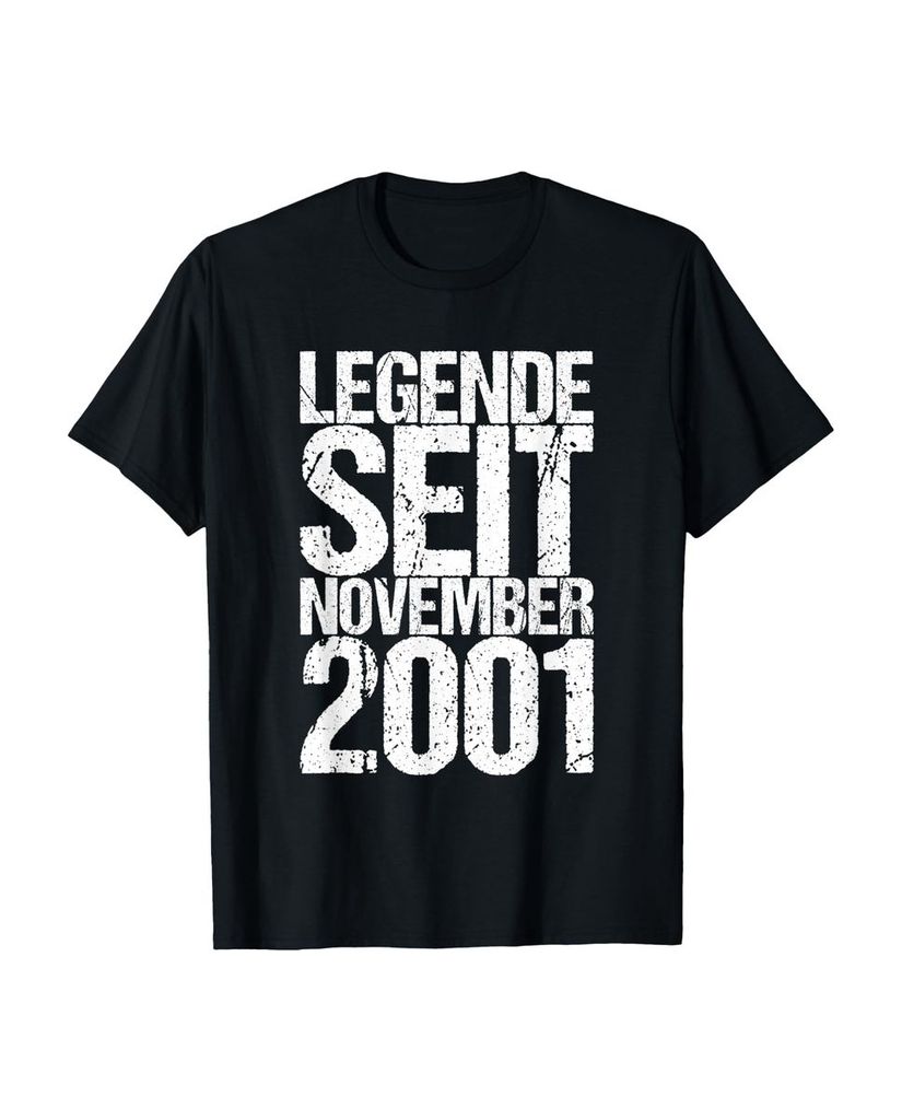 Lustiger T-Shirt „Legende Seit November 2001“ | lustige-tshirts.de