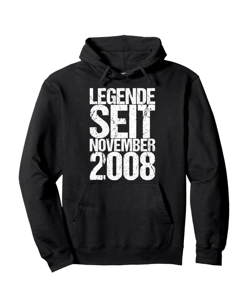 Lustiger Hoodie „Legende Seit November 2008“ | lustige-tshirts.de