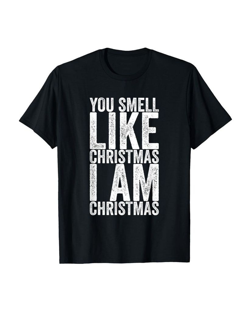 Lustiger T-Shirt „Du riechst wie Weihnachten Ich bin“ | lustige-tshirts.de