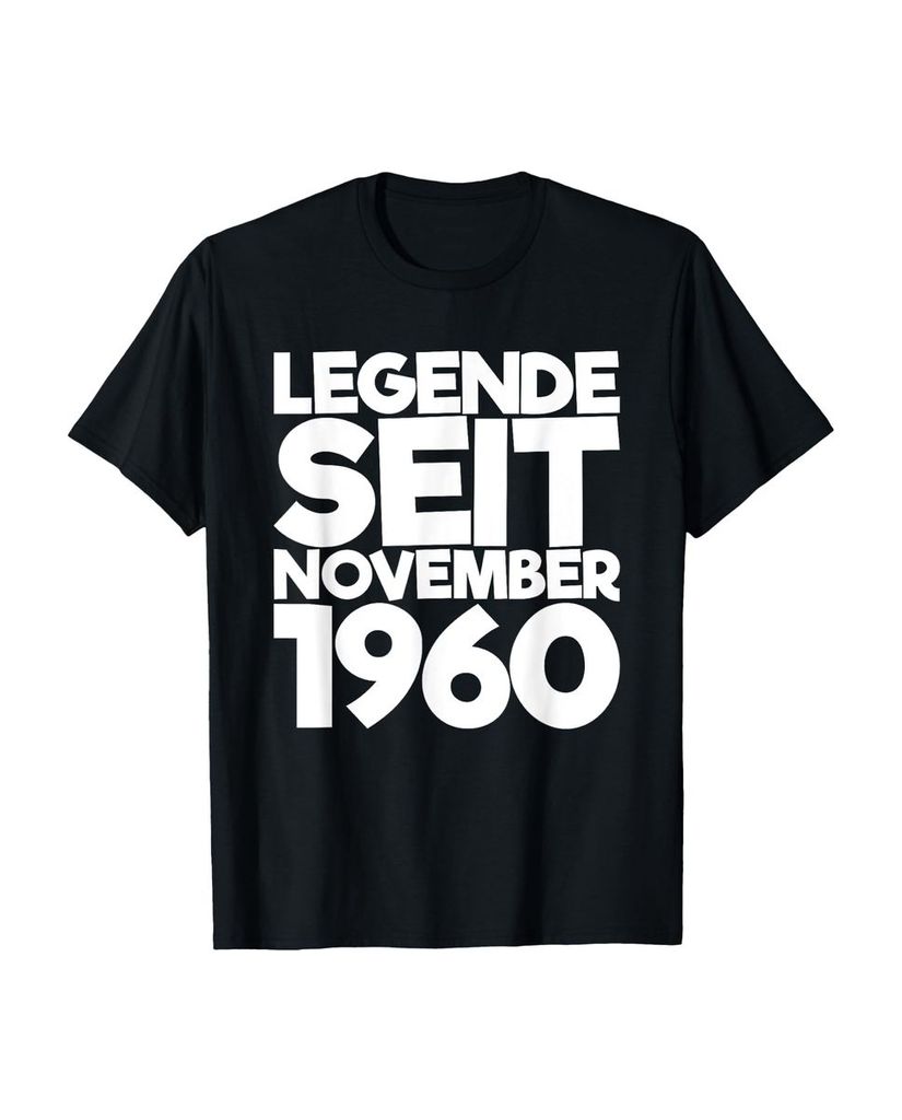 Lustiger T-Shirt „Legende Seit November 1960“ | lustige-tshirts.de