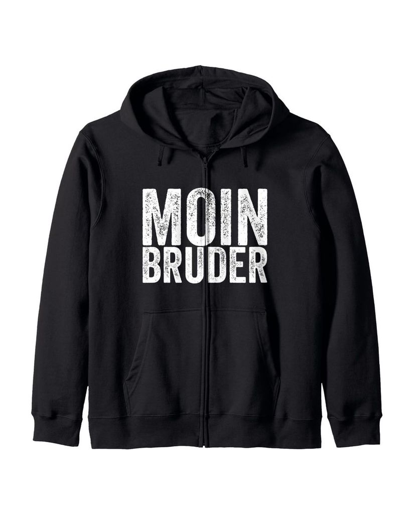 Lustiger Kapuzenjacke „Moin Bruder“ | lustige-tshirts.de