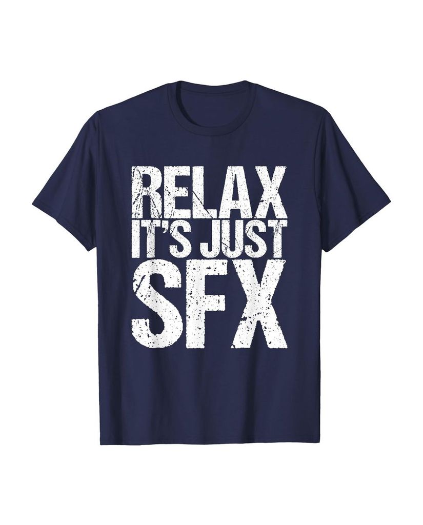 Lustiges Halloween T-Shirt „Relax It's Just Sfx“ – Ansicht 20