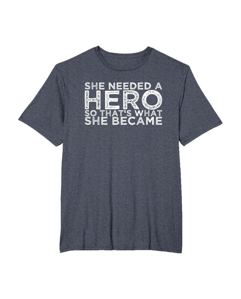 T-Shirt „Sie brauchte einen Helden, also wurde“ – ein Motiv mit Pointe – Ansicht 19