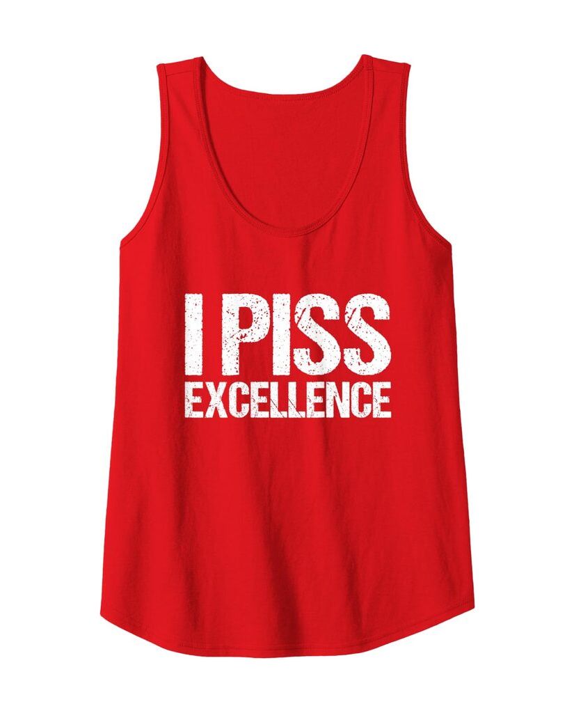Lustiges Musik Tanktop „I Piss Excellence“ – Ansicht 7