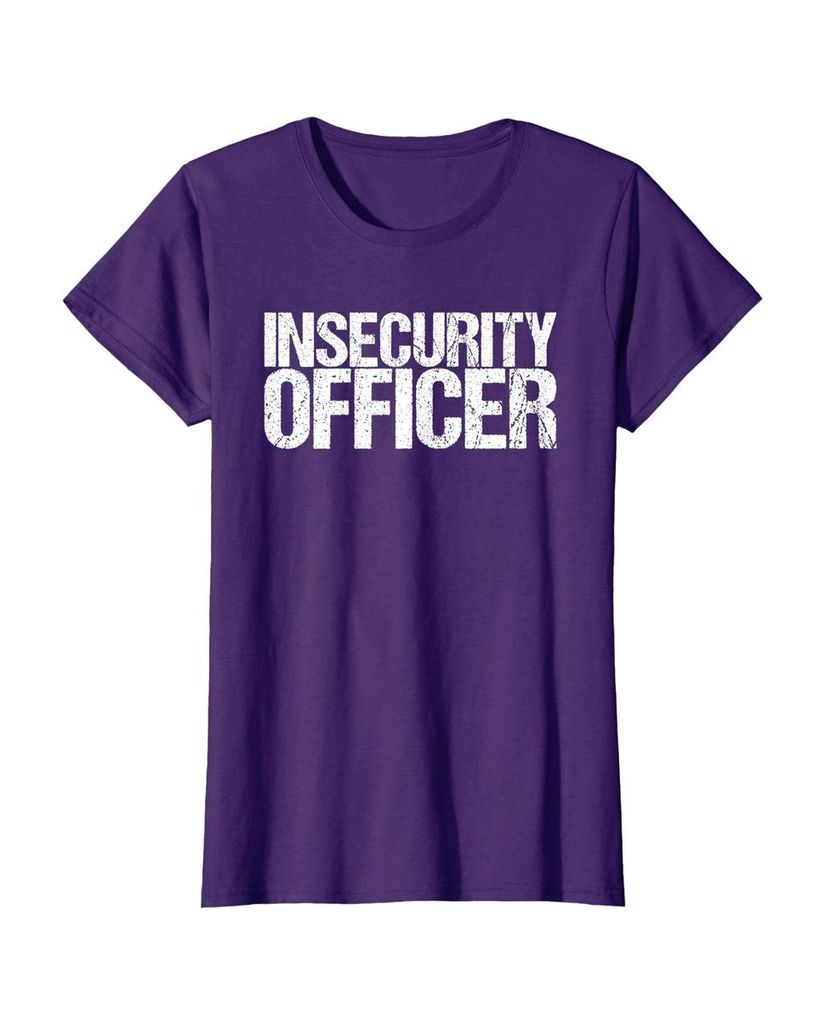 Lustiges T-Shirt „Insecurity Officer“ – Ansicht 49