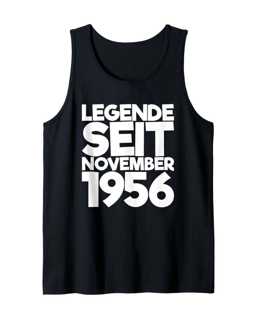 Lustiger Tank Top „Legende Seit November 1956“ | lustige-tshirts.de