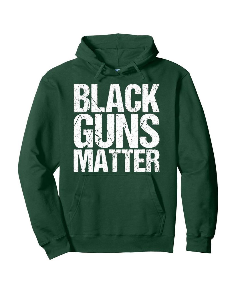 Lustiger Sprüche Hoodie „Black Guns Matter“ – Ansicht 13