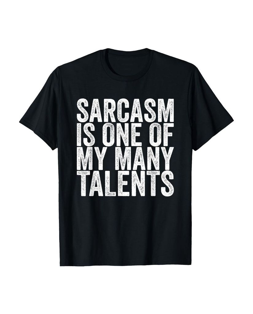 Lustiger T-Shirt „Sarkasmus ist eines meiner vielen“ | lustige-tshirts.de