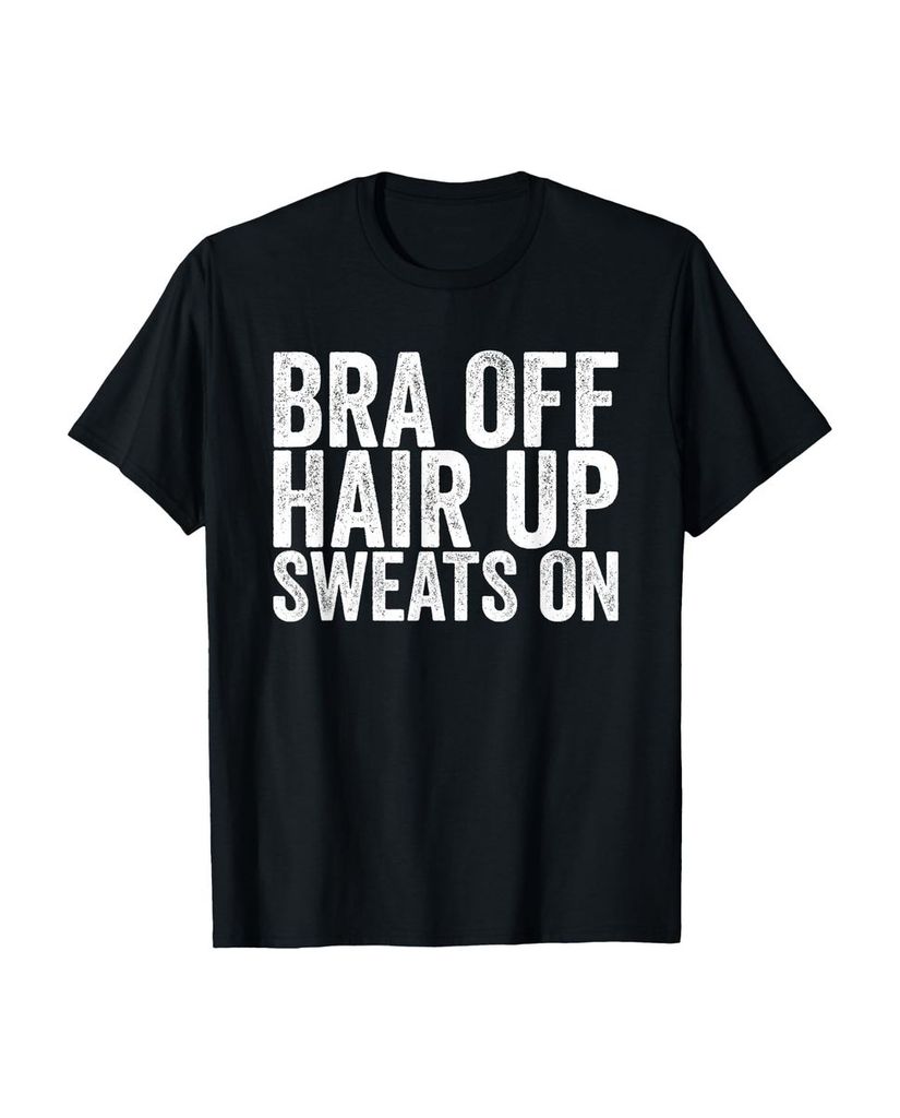 Lustiger T-Shirt „BH Aus Haar Up Schwitzt Auf“ | lustige-tshirts.de