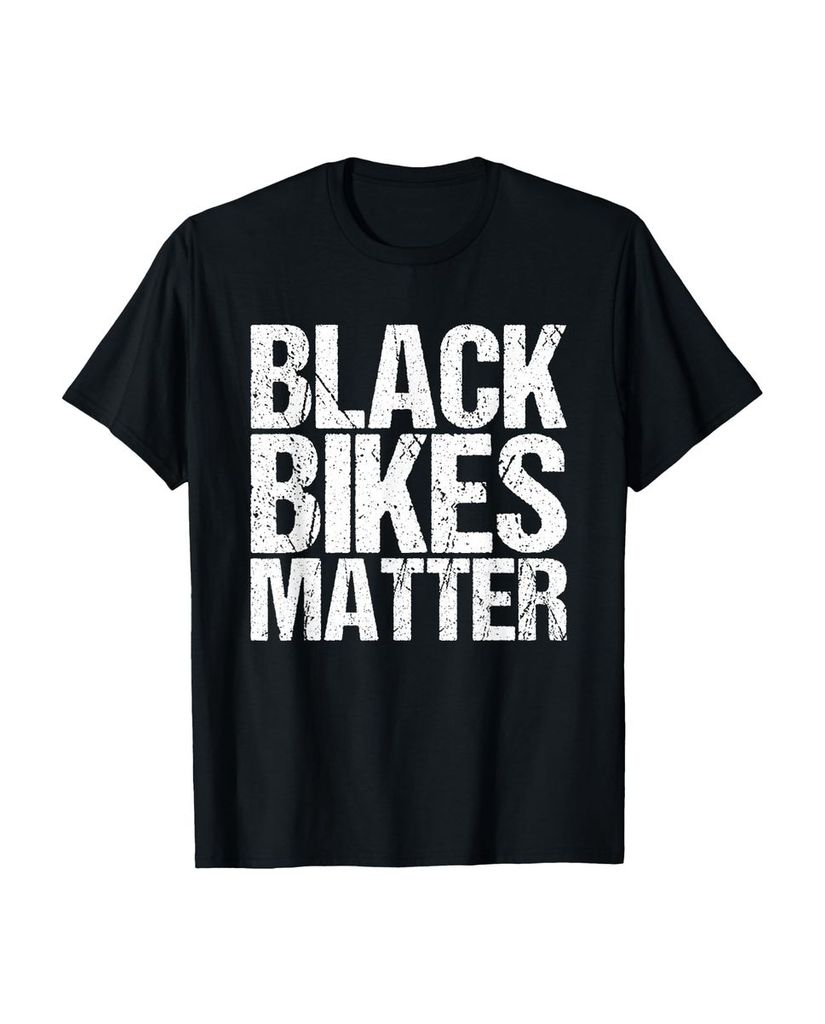 Lustiger T-Shirt „Funny Black Bikes Matter Motorrad Biker“ | lustige-tshirts.de