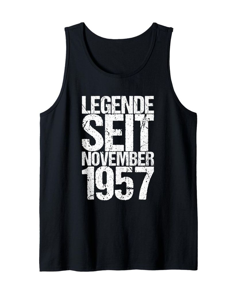 Lustiger Tank Top „Legende Seit November 1957“ | lustige-tshirts.de