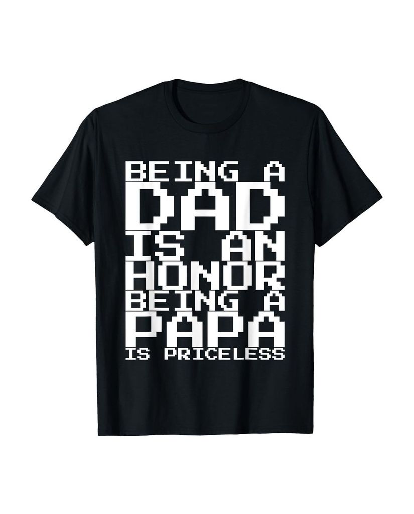 Lustiger T-Shirt „Vater sein ist eine Ehre Papa zu sein“ | lustige-tshirts.de