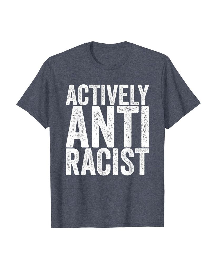 Witziges T-Shirt „Actively Anti Racist“ – Ansicht 31