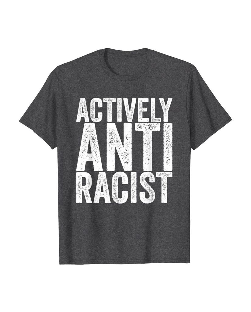 Witziges T-Shirt „Actively Anti Racist“ – Ansicht 29