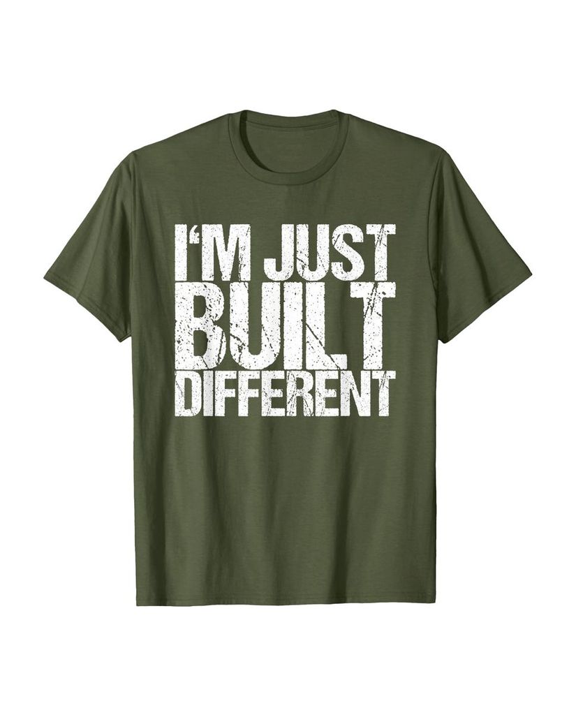 Spruchshirt „Ich bin gerade anders gebaut“ mit trockenem Baustellen-Humor – Ansicht 13