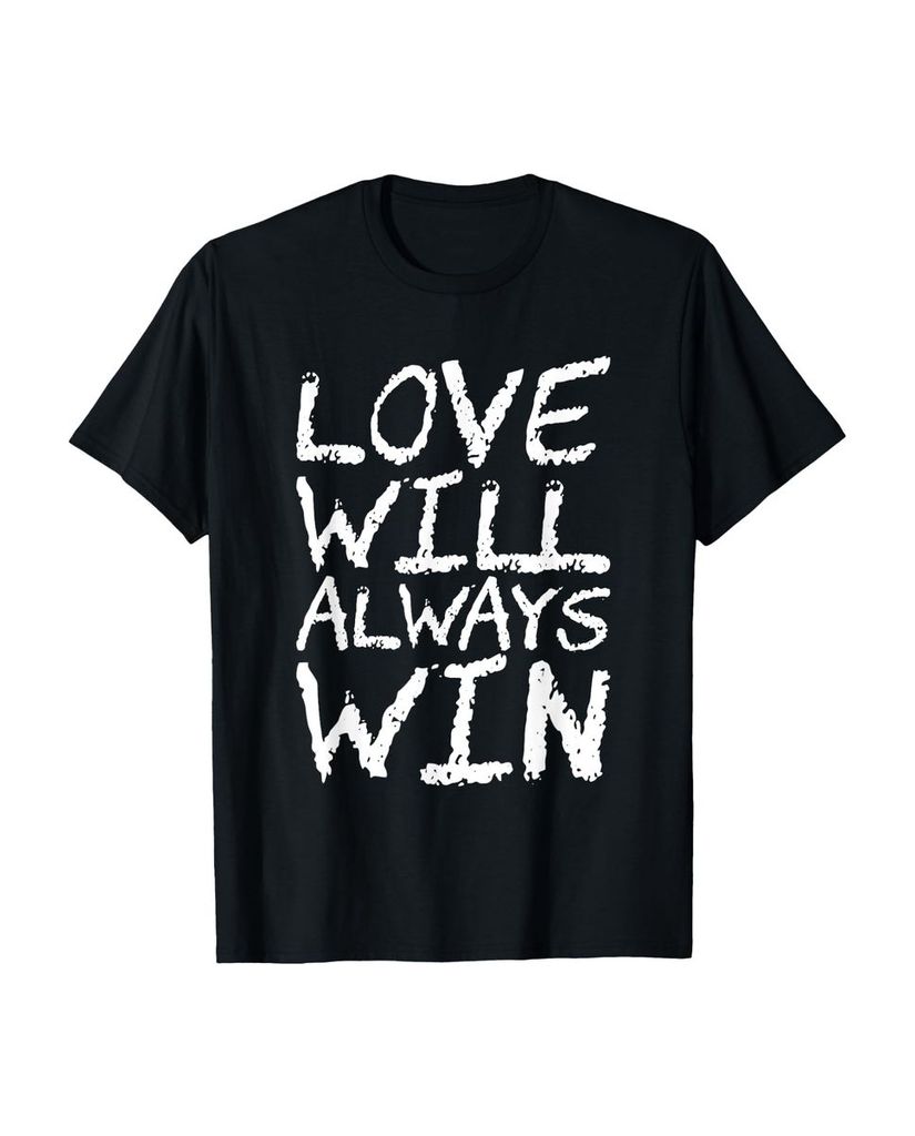 Lustiger T-Shirt „Liebe wird immer siegen“ | lustige-tshirts.de