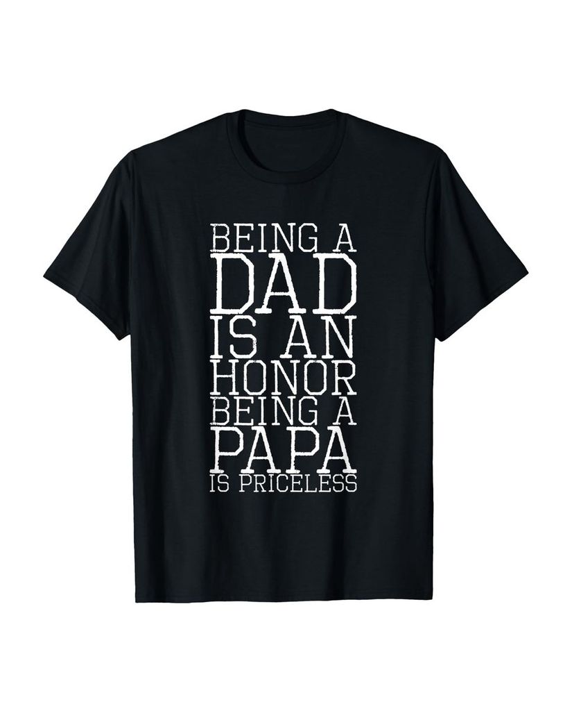 Lustiger T-Shirt „Ein Vater zu sein ist eine Ehre Papa zu“ | lustige-tshirts.de