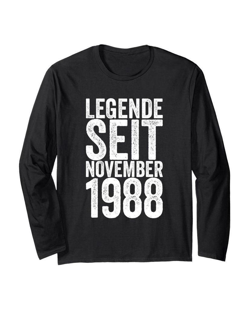 Lustiger Langarmshirt „Legende Seit November 1988“ | lustige-tshirts.de