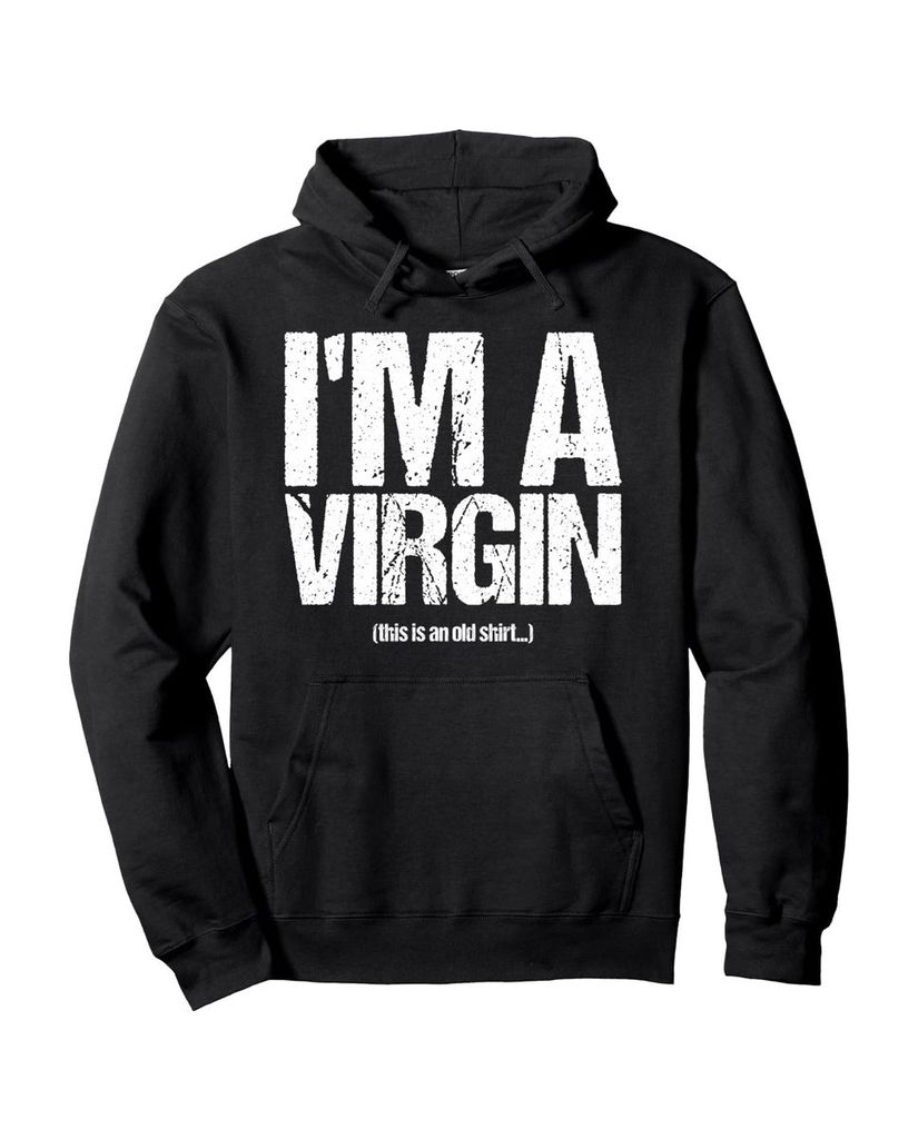Lustiger Hoodie „Lustiges Zitat "I'm A Virgin"“ | lustige-tshirts.de