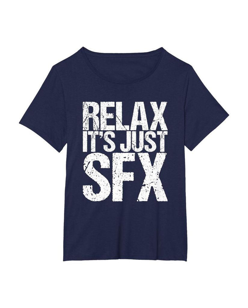 Lustiges Halloween T-Shirt „Relax It's Just Sfx“ – Ansicht 11