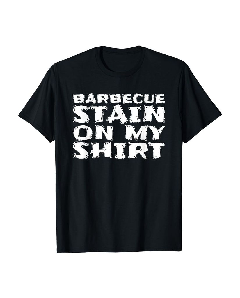 Lustiger T-Shirt „Barbecue-Fleck auf meinem Shirt“ | lustige-tshirts.de