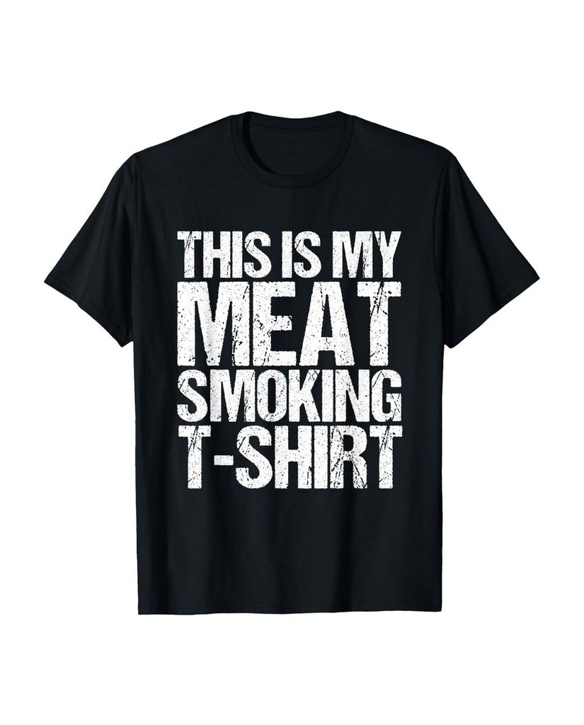 Lustiger T-Shirt „BBQ Smoker Retro Vintage Mein Fleisch“ | lustige-tshirts.de