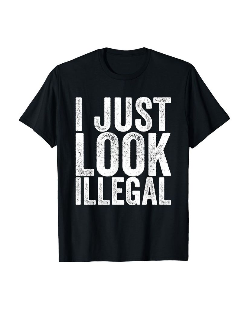 Lustiger T-Shirt „Ich sehe einfach illegal aus“ | lustige-tshirts.de