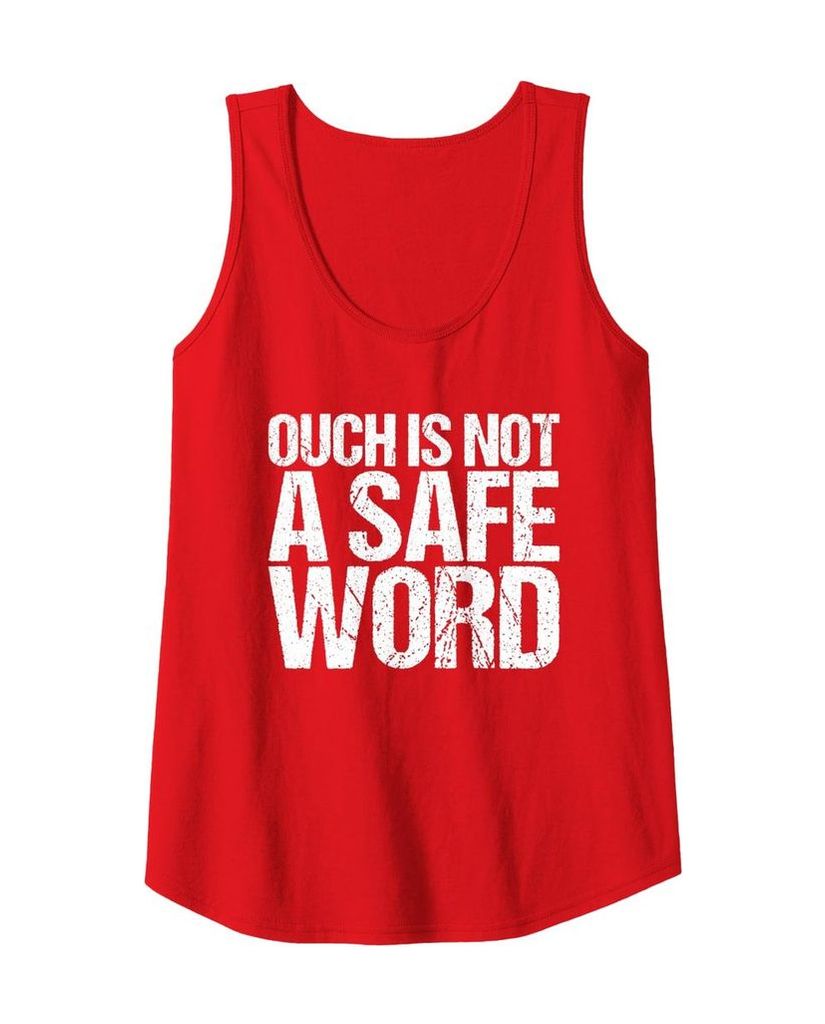 Witziges Tanktop „Ouch is not a safe word“ – Ansicht 9