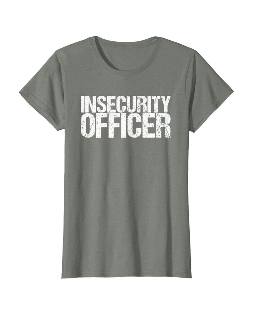 Lustiges T-Shirt „Insecurity Officer“ – Ansicht 46
