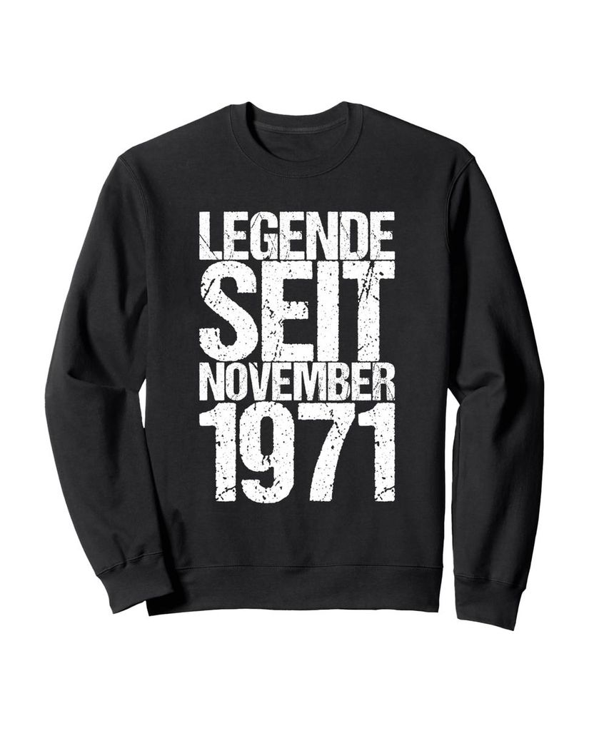 Lustiger Sweatshirt „Legende Seit November 1971“ | lustige-tshirts.de