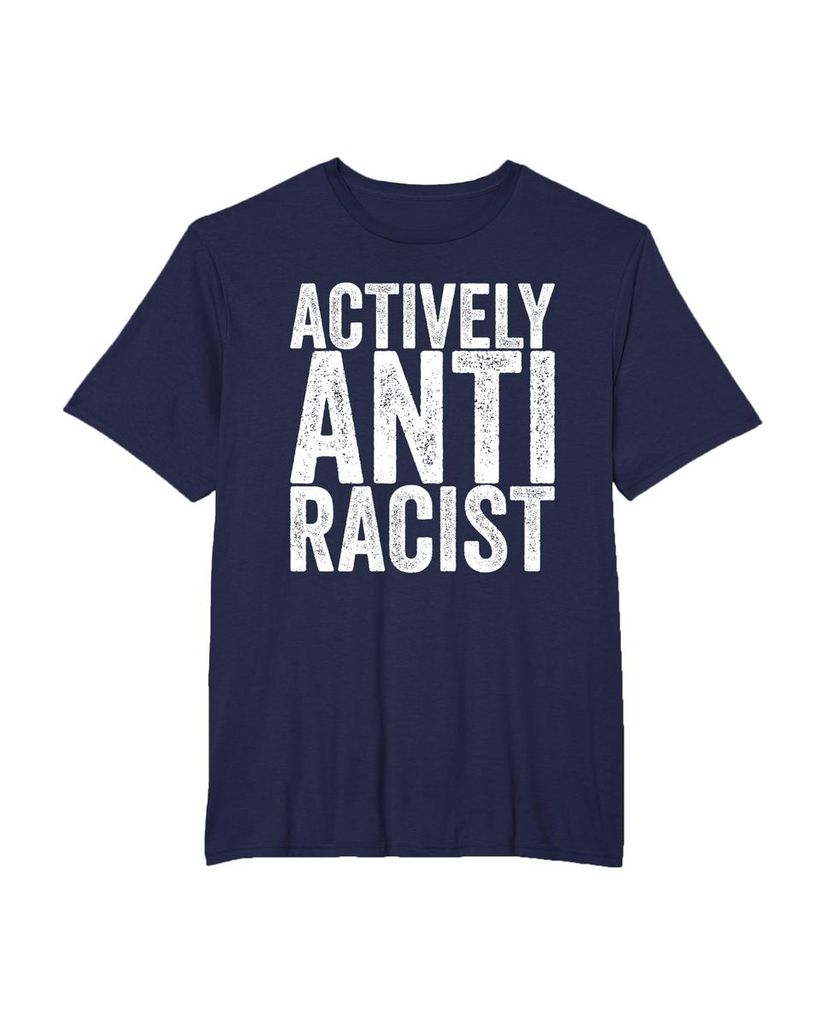 Witziges T-Shirt „Actively Anti Racist“ – Ansicht 14