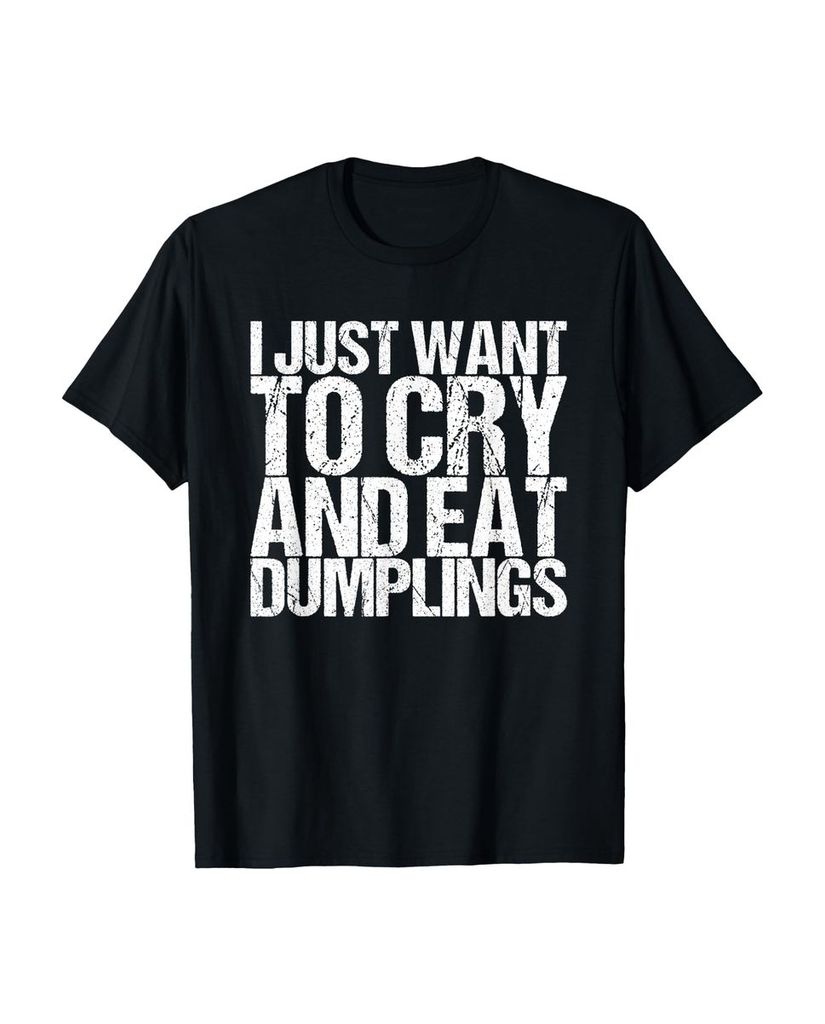 Lustiger T-Shirt „Ich will einfach nur weinen und Knödel“ | lustige-tshirts.de
