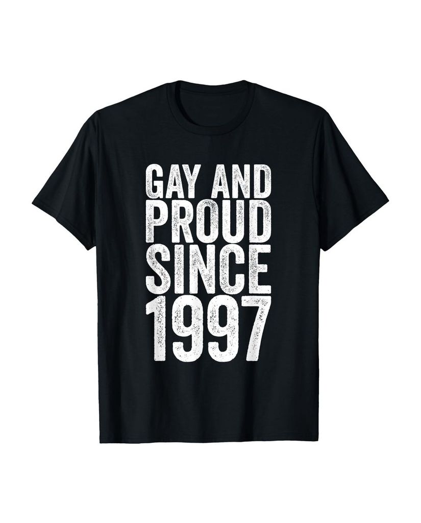 Lustiger T-Shirt „Schwul und stolz seit 1997“ | lustige-tshirts.de